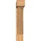 Ekena Millwork Traditional Block Smooth Bracket w/ Offset Brace, Western Red Cedar, 7 1/2"W x 40"D x 40"H BKT0806X40X40TRA05SWR - alternate 4